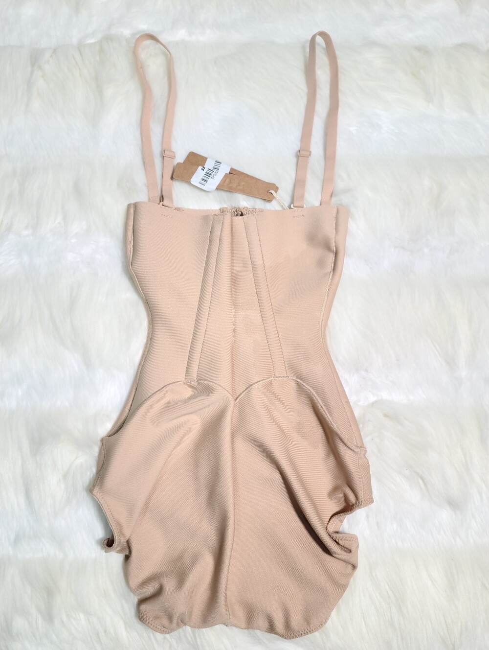 SKIMS Body Core Sculpt Waist Cincher Butt Lifting Brief Cream Clay XXS NEW - Picture 2 of 7